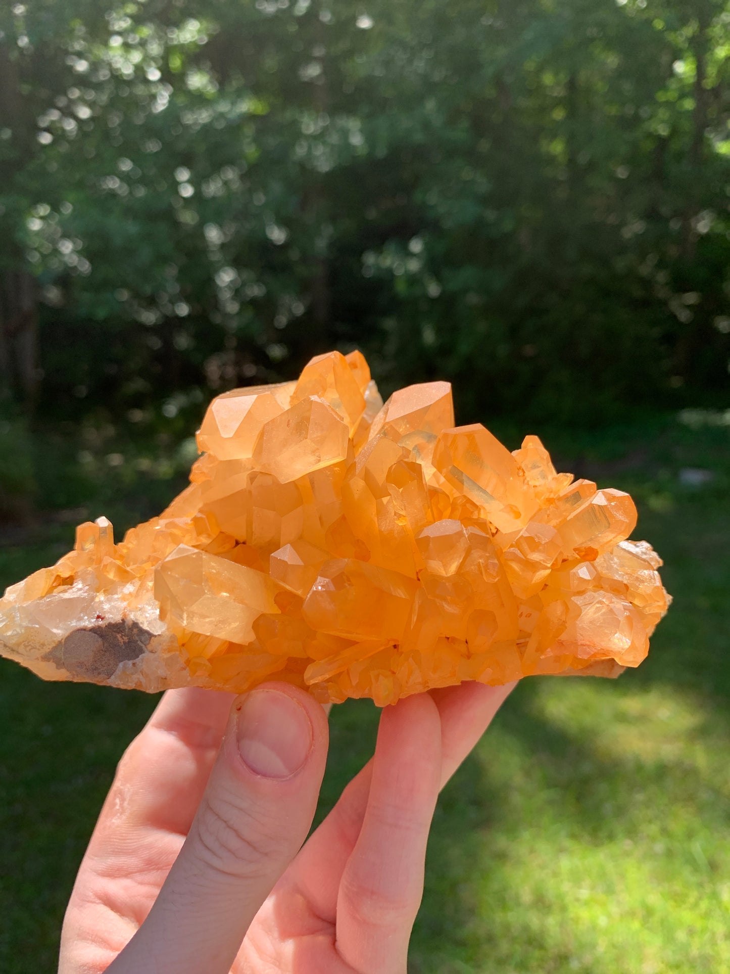 490g Tangerine Quartz