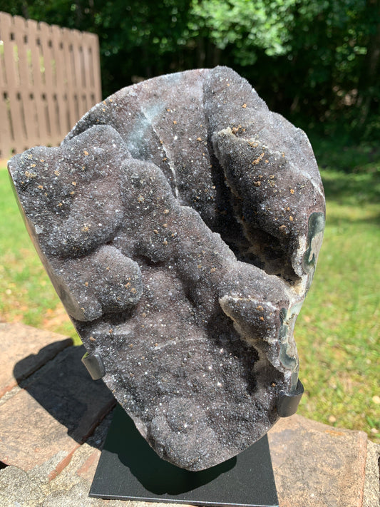 2.3kg Amethyst Druzy on Stand