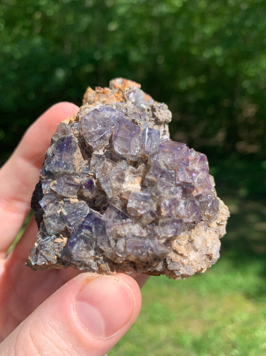 150g Fairy Holes Pocket Fluorite