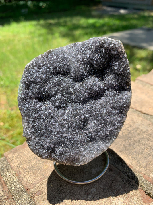 0.24KG Amethyst Druzy on Stand