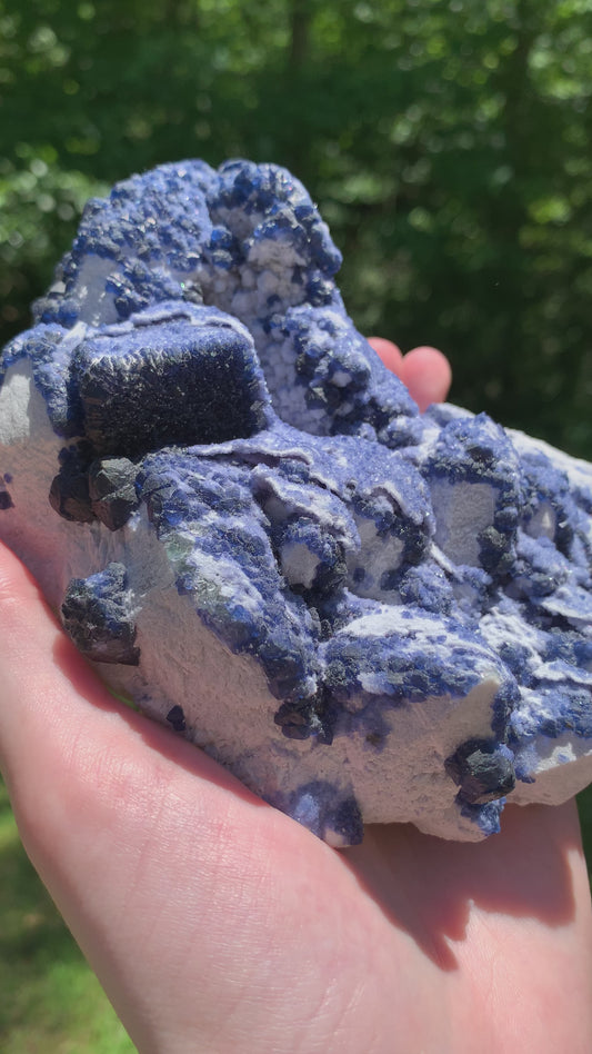 1000g Inner Mongolian Blueberry Fluorite
